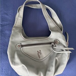 Simply Vera Vera Wang Light Gray Shoulder Bag